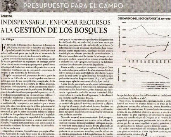 Indispensable enfocar recursos a la gestión de los bosques - Consejo Civil Mexicano para la ...