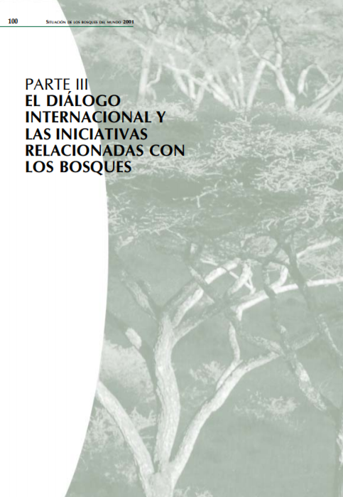 Situación de los Bosques del Mundo 2001: Parte III - Consejo Civil Mexicano para la Sivilcultura ...